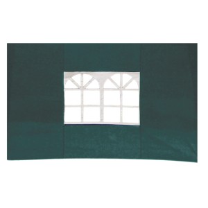 Parois latérales vertes pour tonnelle pop-up (lot de 2) avec fenêtre, 300x200 cm. Accessoires pour tonnelles et pavillons.