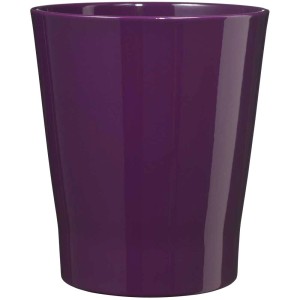 Cache-pot pour orchidée Söndgen Merina Candy aubergine brillant, Ø 14 cm.