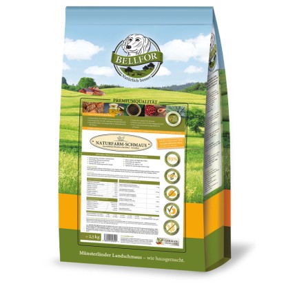 Bellfor Naturfarm-Schmaus Mangime ipoallergenico a base di insetti 2,5 kg