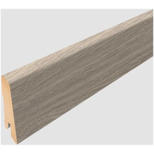 Plinthe Egger L409, décor chêne clair Toscolano, 60x17mm, longueur 2,4m.