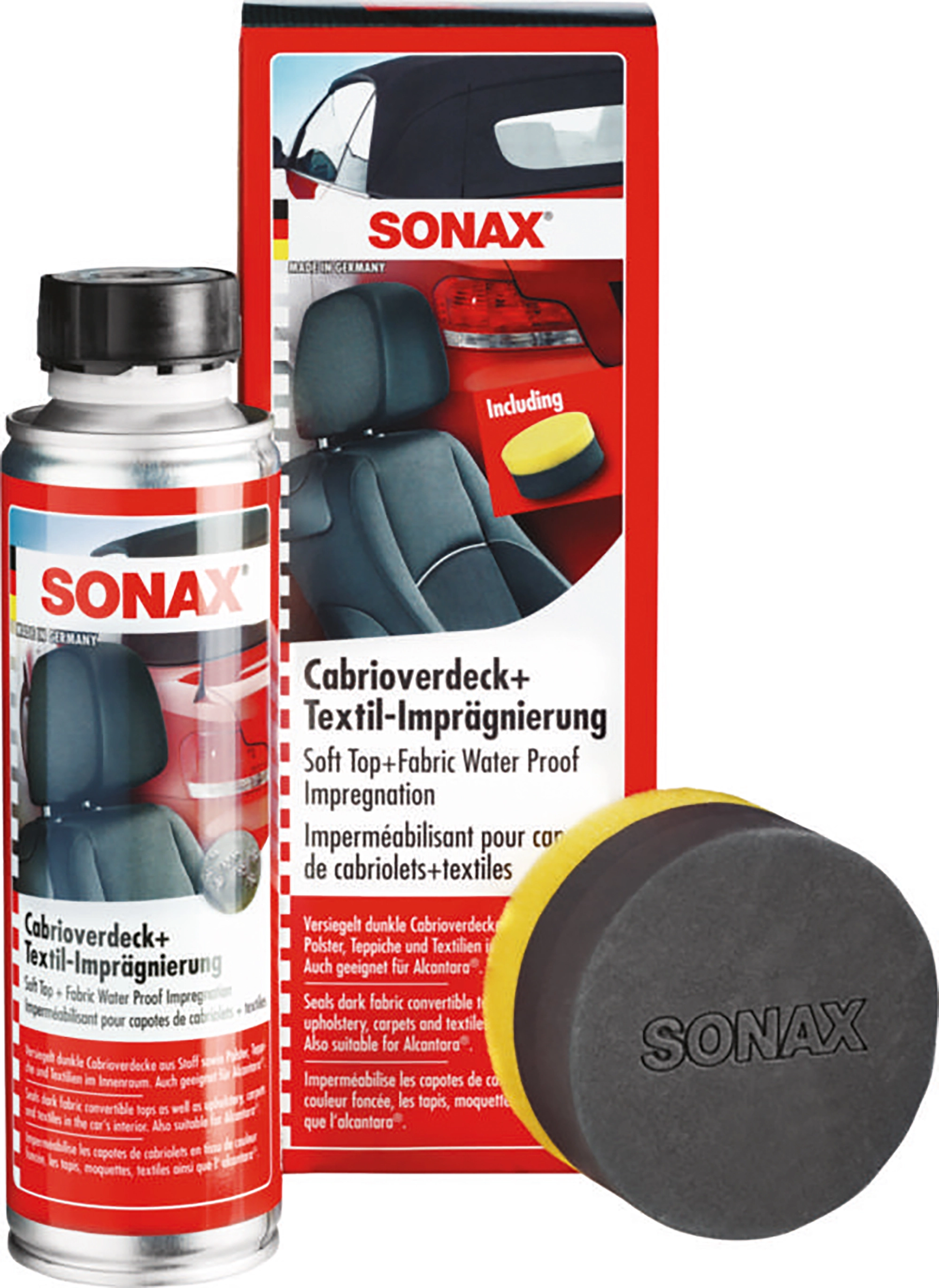 Sonax Impermeabilizzante per tessuti e capote 250 ml
