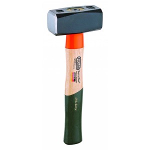 Picard Fäustel SecuTec® No. 34, 1000g, con testa nera e manico in hickory.