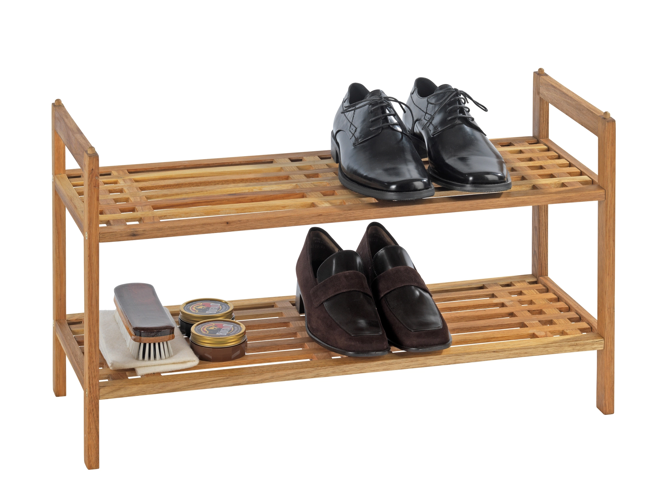 Wenko Scaffale per scarpe Norway legno (HxLxP) 40,5 x 69 x 27 cm