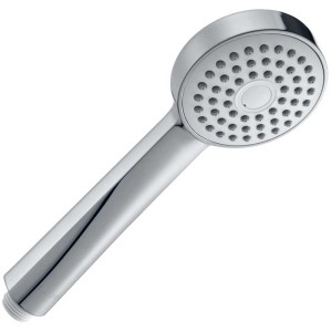 Douchette Laufen Stella 80, 1 jet, chromée. Pommeau de douche rond pour bain et douche.