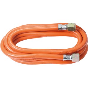 Tuyau de gaz propane Rothenberger, 2,5 m, avec raccords. Accessoire pour appareils de soudure.