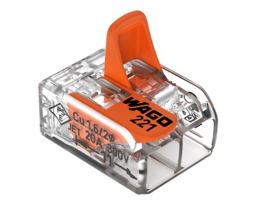 10 Morsetti A Innesto WAGO Compact 4x 0,5-2,5 Mm² Rossi - Foto 7