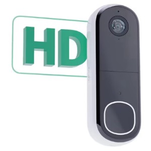 Arlo Essential Video-Türklingel AVD3001 HD für Kameraüberwachung mit Zwei-Wege-Audio.