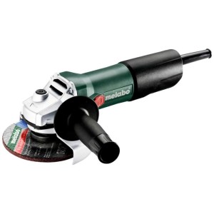 Metabo Winkelschleifer W 850-125, Ø 125 mm, mit Schutzhaube und Zusatzhandgriff.