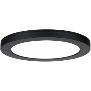 Pannello LED da incasso Paulmann 2in1 Cover-it Nero, faretto rotondo per parete e soffitto.