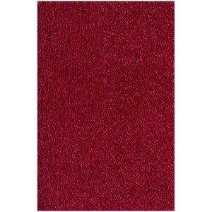 Moquette Linda Velours bordeaux au mètre, largeur 4 m.