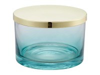 Diaqua® Kosmetikdose Farin Glas Blau