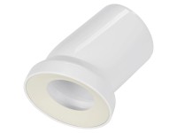 WC-Anschlussbogen Weiss 22°