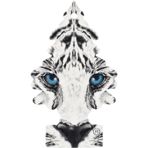 Wunderbaum Wild Instinct Lufterfrischer mit Tigeraugen-Motiv für Autopflege.