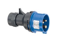 Steffen CEE-Stecker 16/3 3-polig Blau-Anthrazit 230 V Steffen CEE-Stecker 16/3 3-polig Blau-Anthrazit 230 V