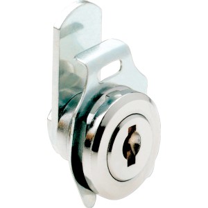 Burg Wächter Cilindro universale ZS 81 per serrature per mobili, in zinco pressofuso nichelato.