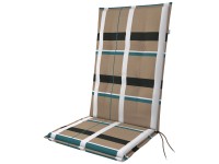 Doppler Auflage Hochlehner Living D.6912 gemustert 48 x 119 cm / Stärke 6 cm