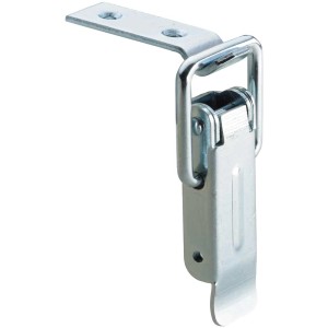 Loquet de coffre Hettich en acier galvanisé, 74x18mm, pour équipement de meubles.