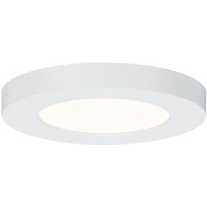 Panneau LED encastrable Paulmann Cover-it, 6W, blanc rond, pour montage au plafond.