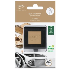 Ipuro Car Line Cedar Wood parfum voiture pour une ambiance agréable dans la voiture.