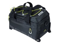 Basil Miles Gepäckträgertasche Schwarz Gr. 7 l