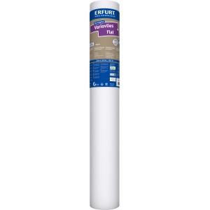 Rouleau de papier peint intissé Erfurt Variovlies Flat Classic, 25 x 0,75 m, à peindre.