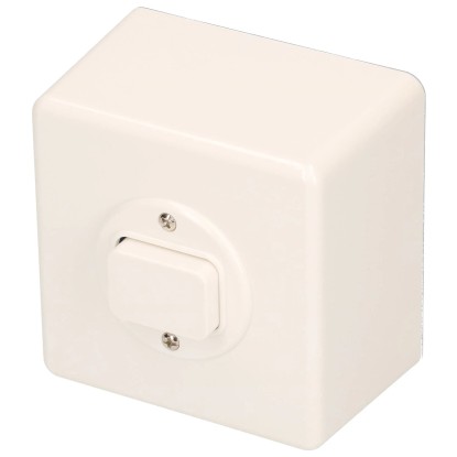 AP-Schalter Basico Hager Weiss