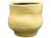 TerSteege Pflanzentopf Veerle Keramik Gelb Ø 8 cm / Höhe 7 cm