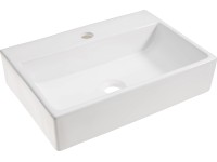 baliv Aufsatzwaschbecken WBA-7020 Eckig 52 x 36 cm baliv Aufsatzwaschbecken WBA-7020 Eckig 52 x 36 cm