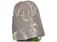 Videx Winterschutz-Vlieshaube Hirsch Cappuccino Ø 110 cm / Höhe 110 cm