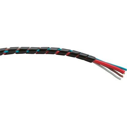 OBI Spiralkabelschlauch Schwarz Ø 8 mm / 5 m