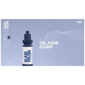 Gyeon Q²M GlassPolish 120ml pour des vitres de voiture sans traces. Produit d'entretien auto.
