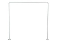 Eckduschvorhangstange Alu Weiss (HxBxT) 80 x 80 x 80 cm / 3er-Set Eckduschvorhangstange Alu Weiss (HxBxT) 80 x 80 x 80 cm / 3er-Set