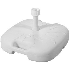 Base di riempimento Doppler HDPE bianca da 20 l per ombrelloni fino a 180 cm.