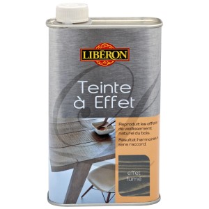 Liberon Effektbeize Rauchgrau, Holzbeize für Möbel und Holz im Innenbereich.