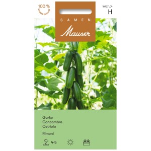 Sachet de graines de mini-concombre Rimoni : Concombre snack pour le potager.