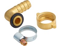 Raccord de tuyau flexible en laiton 12,5 mm x 24,1 mm (G 3/4)