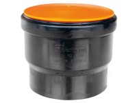 Abflussrohr Reduktions-Steckmuffe Polyethylen hochdicht Ø 63/56 mm