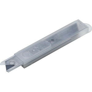 Lame a segmenti LUX Comfort 18 mm, 5 pezzi in custodia di plastica trasparente.
