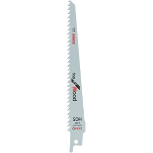 Lame de scie sabre Bosch Pro S 644 D Top for Wood, lot de 2, pour bois et plastiques.
