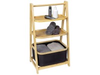 Wenko Regal Ecori mit Korb (HxBxT) 80 x 44 x 33 cm