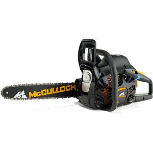 Motosega a benzina McCulloch CS 42STE, barra da 45 cm, nero/giallo.