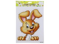 Fensterbild Hasenmann 21 x 32 cm