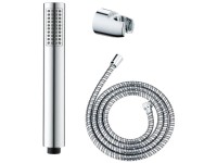 Wenko Duschkopf-Set Basic Line Chrom 3-tlg.