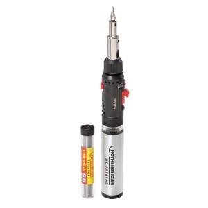 Rothenberger Hot Pen Piezo Set: Saldatore a gas con accessori e lega per elettronica per lavori di precisione.