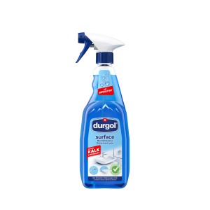Durgol surface Anticalcare Bagno Original 600ml, detergente per rubinetti, lavandini e box doccia.