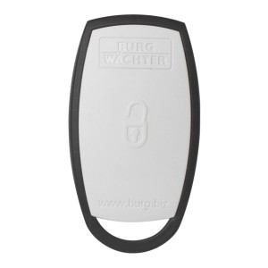 Burg-Wächter Aktivtransponder ENTRY SE-KEY 7713 in Weiß/Anthrazit für Türsicherung.