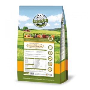 Bellfor Wildbach-Schmaus cibo secco per cani con salmone selvatico e trota, confezione da 2,5 kg.