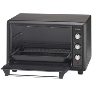 Forno Trisa Forno Gusto 28 l, mini forno compatto con ventilazione, timer e teglia smaltata.