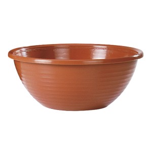 Pot de fleurs Geli en terracotta, Ø 33,5 cm, idéal pour le jardin et le balcon.
