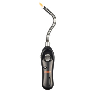 Accendino a stelo OBI con collo flessibile per accendere grill e camini.